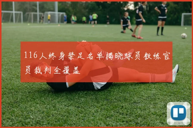 116人终身禁足名单揭晓球员教练官员裁判全覆盖